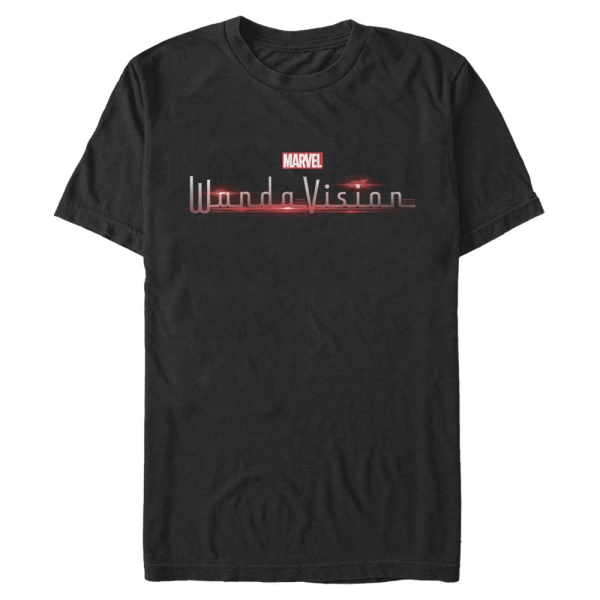 Marvel - WandaVision - Logo Wanda Vision - Men's T-Shirt - Black - Front