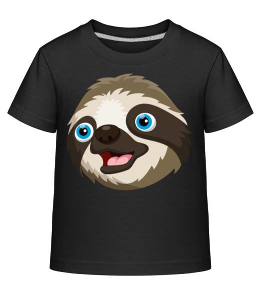 Cute Sloth - Kid's Shirtinator T-Shirt - Black - Front