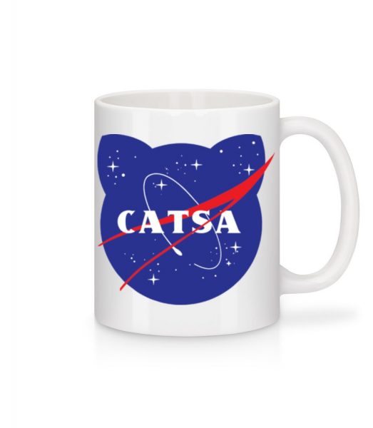 Catsa - Mug - White - Front