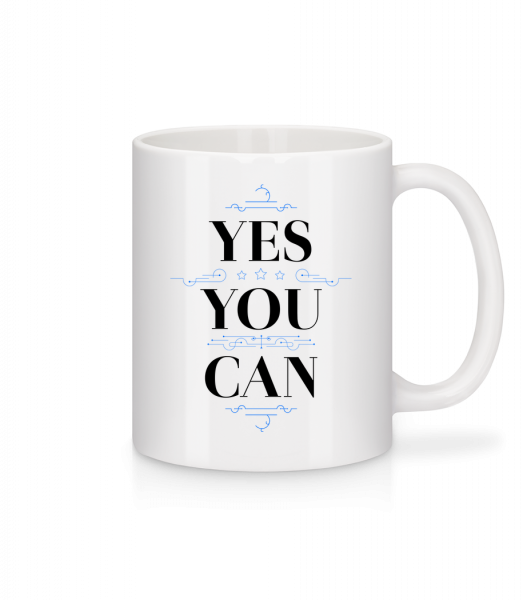 Yes, You Can - Mug - White - Vorn
