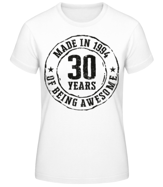 Made In 1994 - Women's Basic T-Shirt - White - Front