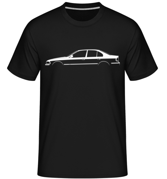 'BMW M5 E39' Silhouette -  Shirtinator Men's T-Shirt - Black - Front