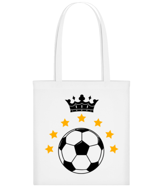 Football Crown - Tote Bag - White - Front