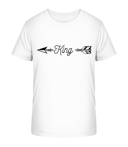 King Arrow - Kid's Bio T-Shirt Stanley Stella - White - Front