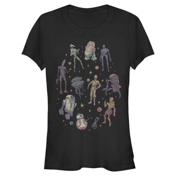 Star Wars - Skupina Sidekick Circle - Women's T-Shirt - Black - Front