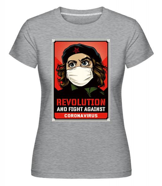 Revolution And Fight -  Shirtinator Women's T-Shirt - Heather grey - Vorn