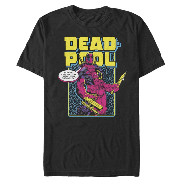 Marvel - Deadpool - Deadpool Name Change - Men's T-Shirt - Black - Front
