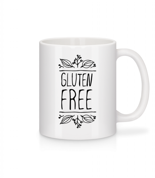 Gluten Free - Mug - White - Vorn