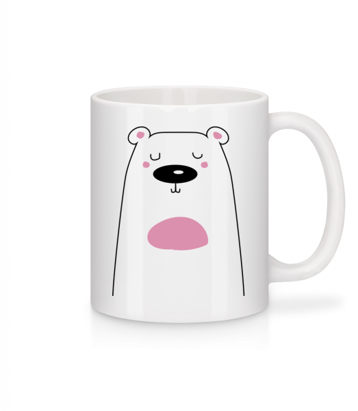 Cute Bear - Mug - White - Vorn