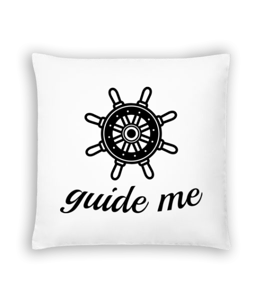 Guide Me - Cushion - White - Front