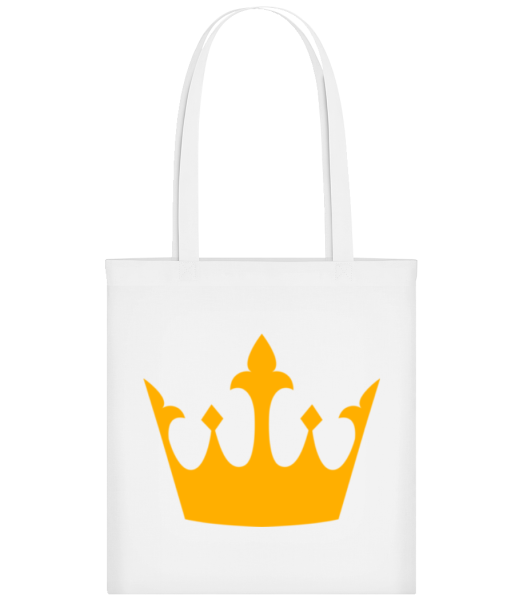 Queen's Crown Yellow - Tote Bag - White - Front