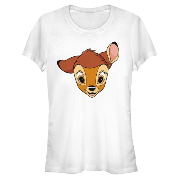 Disney Classics - Bambi - Bambi Big Face - Women's T-Shirt - White - Front