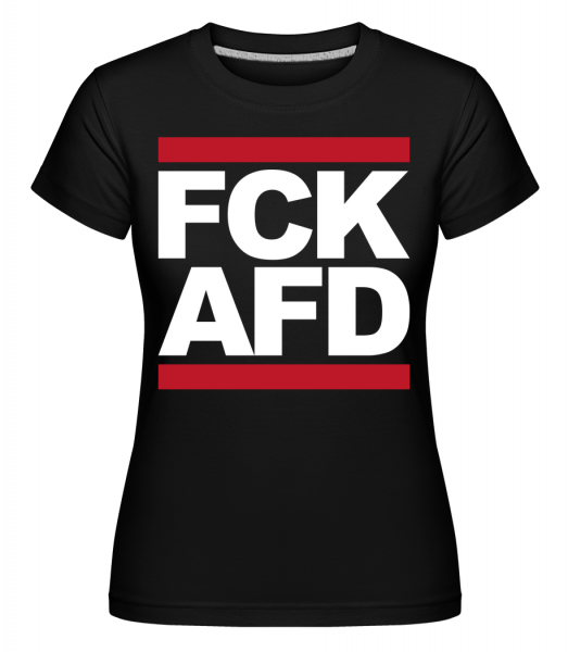 FCK AFD -  Shirtinator Women's T-Shirt - Black - Vorn