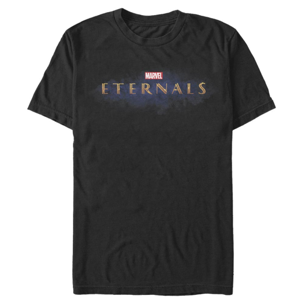 Marvel - Eternals - Movie Logo Logo - Men's T-Shirt - Black - Front