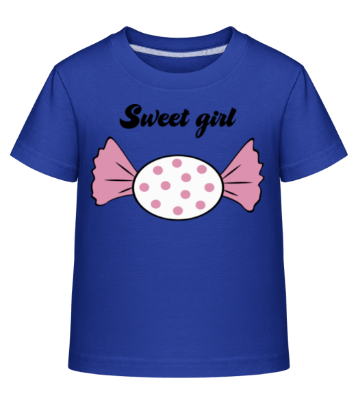 Sweet Girl - Bonbon - Kid's Shirtinator T-Shirt - Royal blue - Front