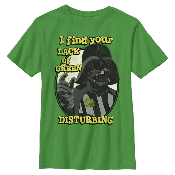 Star Wars - Darth Vader Vader Pinch - Kids T-Shirt - Kelly green - Front