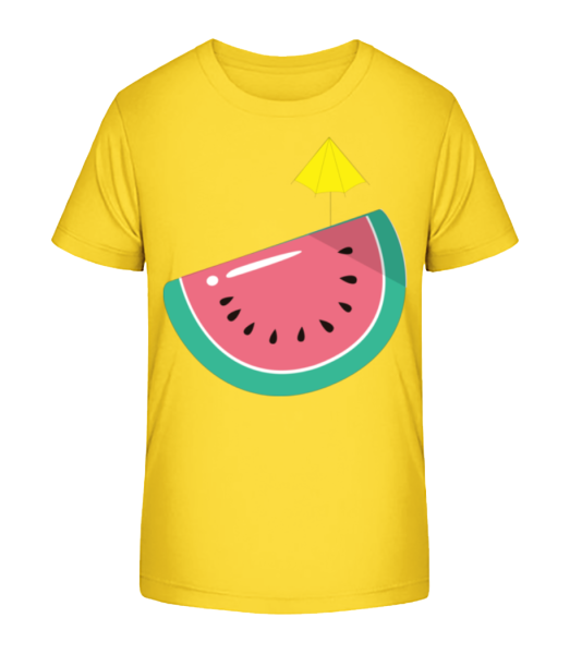 Sun Melon - Kid's Bio T-Shirt Stanley Stella - Yellow - Front