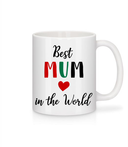 Best Mum In The World - Mug - White - Vorn