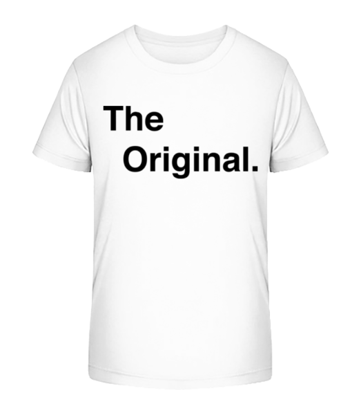 The Original - Kid's Bio T-Shirt Stanley Stella - White - Front