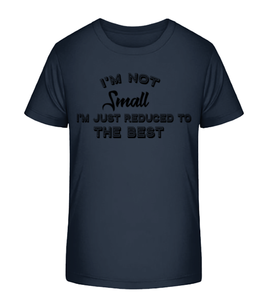 Reduced To The Best - Kid's Bio T-Shirt Stanley Stella - Navy - Front
