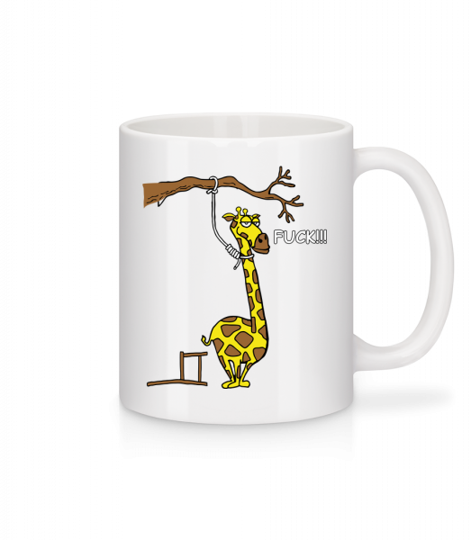 Suicidal Giraffe - Mug - White - Vorn