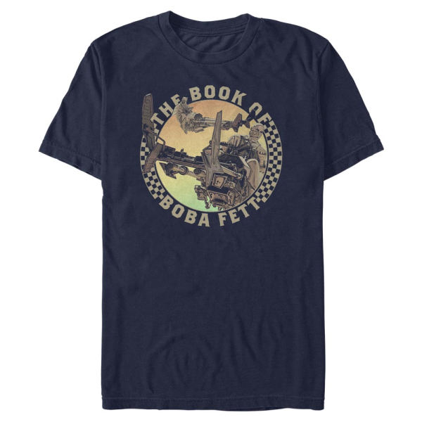 Star Wars - Book of Boba Fett - Skupina Bounty Time - Men's T-Shirt - Navy - Front