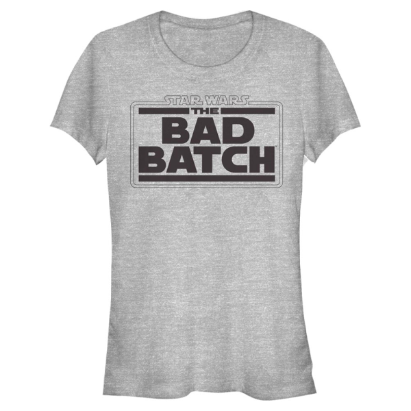 Star Wars - The Bad Batch - Logo Bad - Women's T-Shirt - Heather grey - Front