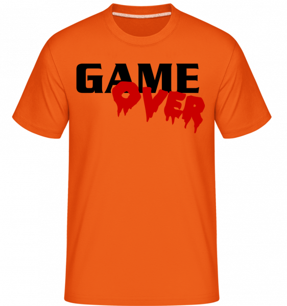 Game Over -  Shirtinator Men's T-Shirt - Orange - Vorn
