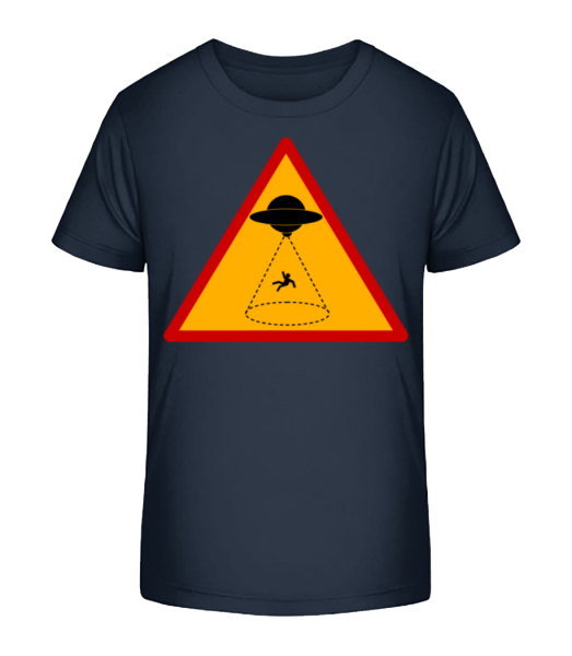Ufo Zone - Kid's Bio T-Shirt Stanley Stella - Navy - Front
