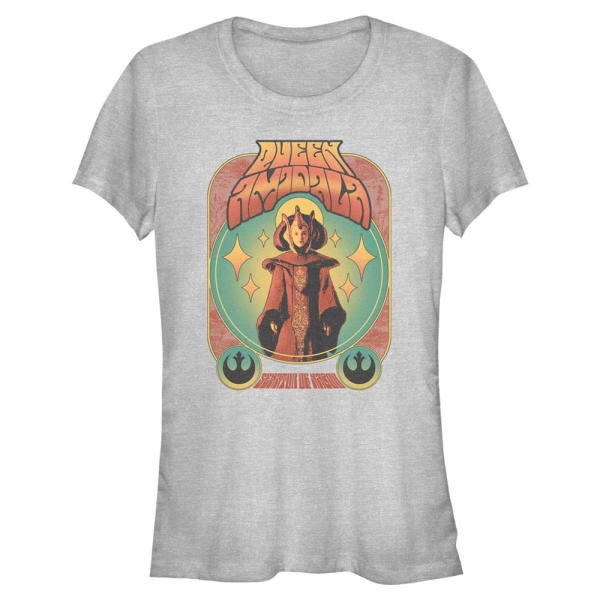 Star Wars - Queen Amidala Amidala Gig - Women's T-Shirt - Heather grey - Front