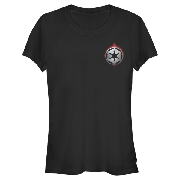 Star Wars - The Mandalorian - Empire - Women's T-Shirt - Black - Front