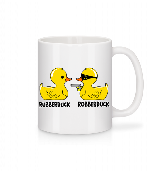 Robberduck - Mug - White - Vorn