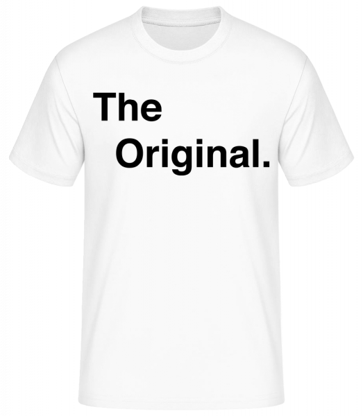 The Original - Basic T-shirt - White - Vorn