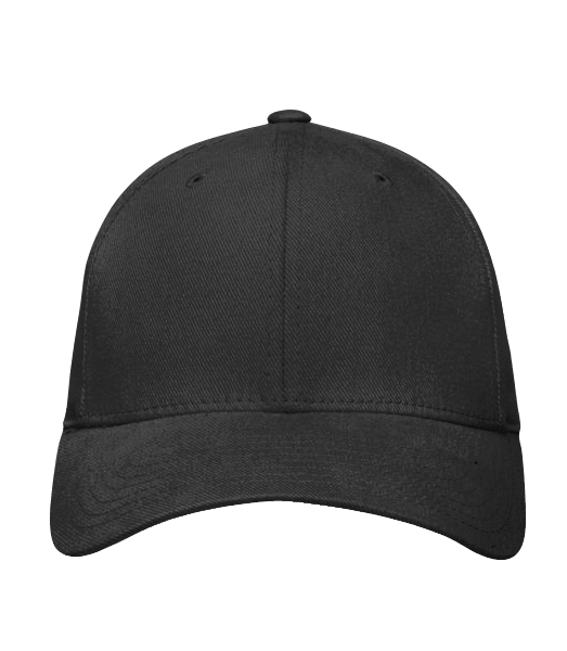 Baseball Cap FlexFit - Black - Front