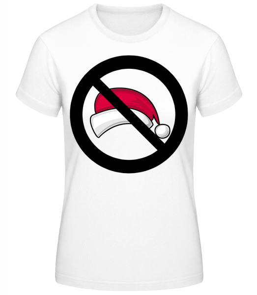 Christmas Forbidden - Women's Basic T-Shirt - White - Vorn