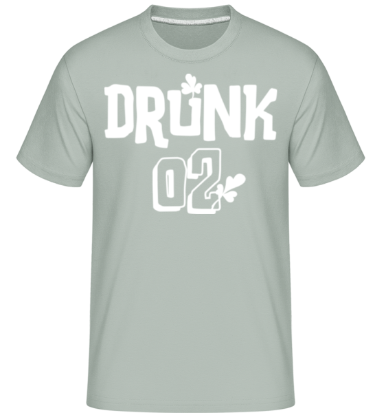 Drunk 02 -  Shirtinator Men's T-Shirt - Mint Green - Front