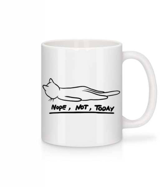 Nope Not Today - Mug - White - Front