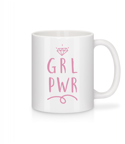 GRL PWR - Mug - White - Vorn