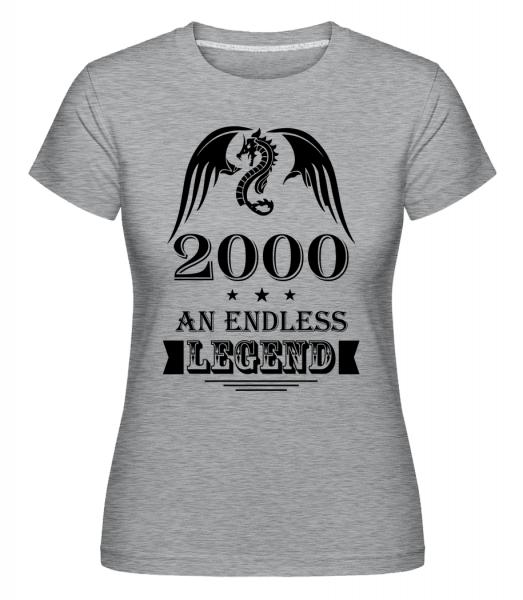 Endless Legend 2000 -  Shirtinator Women's T-Shirt - Heather grey - Vorn
