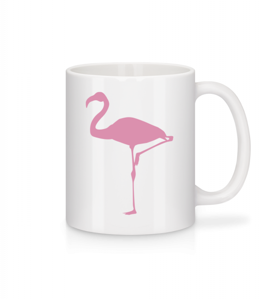 Flamingo - Mug - White - Vorn