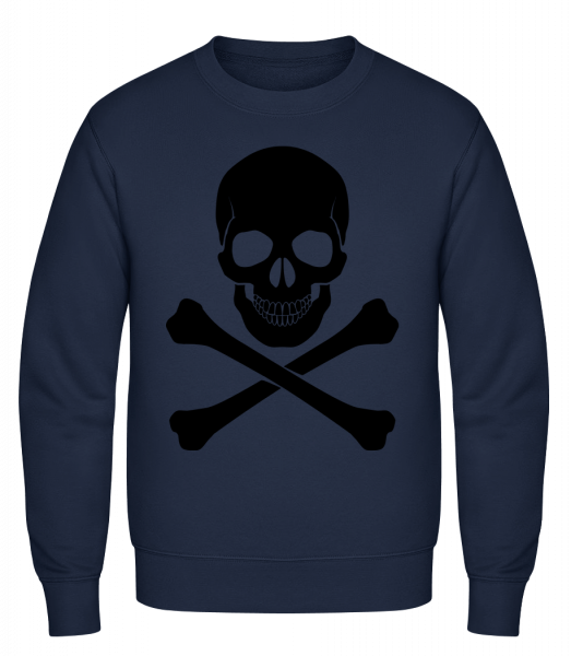 Skull And Bones - Classic Set-In Sweatshirt - Navy - Vorn