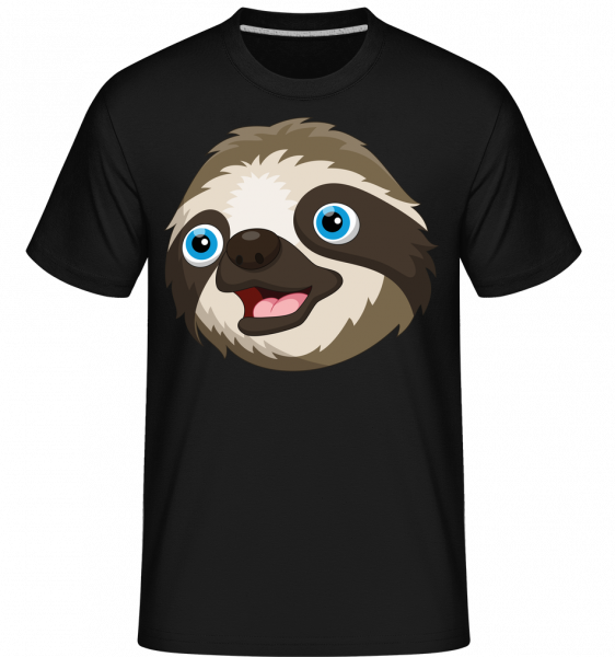 Cute Sloth -  Shirtinator Men's T-Shirt - Black - Vorn