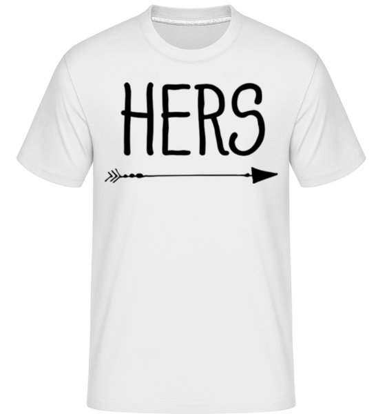 Hers -  Shirtinator Men's T-Shirt - White - Front