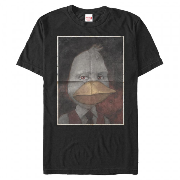 Marvel - Howard the Duck Howard Duckman - Men's T-Shirt - Black - Front