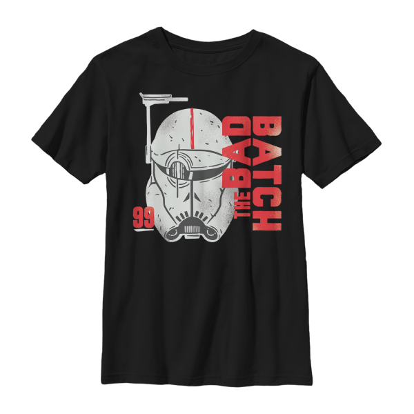 Star Wars - The Bad Batch - Logo Bad Batch - Kids T-Shirt - Black - Front