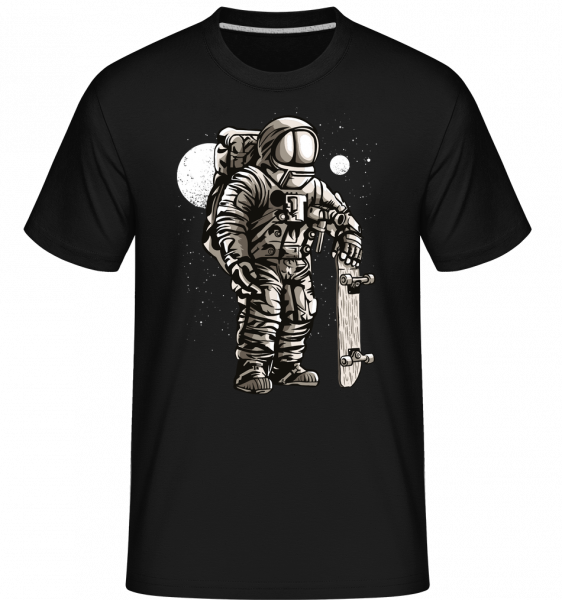 Astronaut Skater -  Shirtinator Men's T-Shirt - Black - Vorn