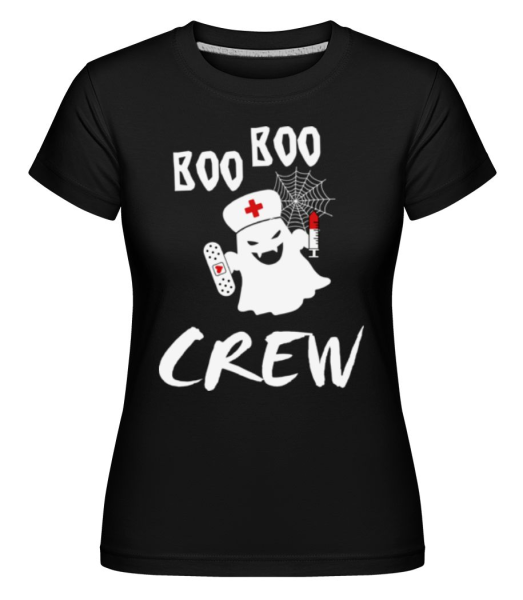Boo Boo Crew -  Shirtinator Women's T-Shirt - Black - Front