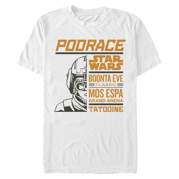 Star Wars - Anakin Boonta Eve Classic - Men's T-Shirt - White - Front