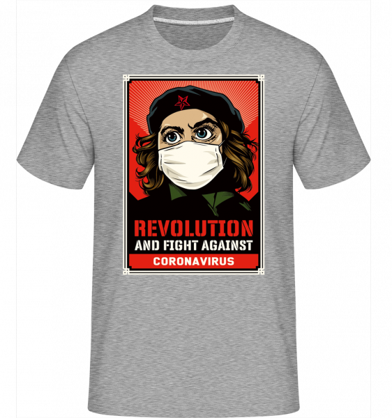 Revolution And Fight -  Shirtinator Men's T-Shirt - Heather grey - Vorn