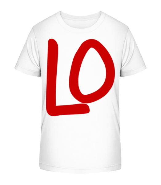 LO - Kid's Bio T-Shirt Stanley Stella - White - Front